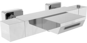 Mexen Cube termostatická batéria vaňová, chróm - 77360-00