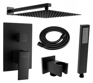 Mexen Uno, podomietkový sprchový set DR02, čierna, 71435DR02-70
