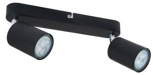 BERGE Stropné bodové svietidlo LED VIKI 2x GU10 čierne