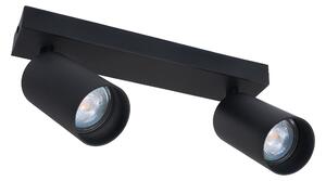BERGE Stropné svietidlo LED VIKI-L 2x GU10 čierne