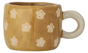 Hrnček na espresso Nini Flowers Brown 110 ml