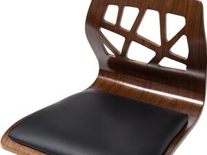 Barová stolička Peterson (tmavé drevo). Vlastná spoľahlivá doprava až k Vám domov. 1009117