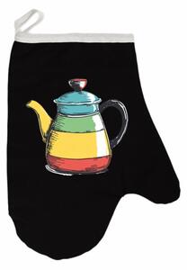 Kuchynská rukavica Teapop EMI, čierna