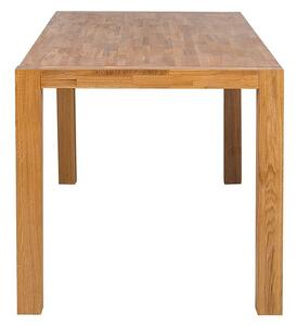 Jedálenský stôl Naruba (pre 6 osôb) (svetlohnedá). Vlastná spoľahlivá doprava až k Vám domov. 1009406