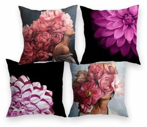 Obliečky na vankúše 40x40 cm Pyton set 4 ks EMI