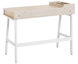 Písací stôl Paribo (biela). Vlastná spoľahlivá doprava až k Vám domov. 1009763
