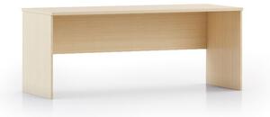 Kancelársky písací stôl INTEGRO, 1750 x 700 mm, buk