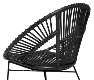 Jedálenská stolička Sakita (čierna). Vlastná spoľahlivá doprava až k Vám domov. 1010013