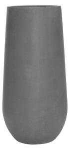 Kvetináč Nax sivý M, ⌀ 35 cm x v 70 cm, 6,4 kg, 51,3l