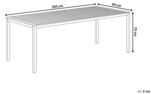 Záhradný stôl Veneto (hnedá). Vlastná spoľahlivá doprava až k Vám domov. 1010095