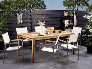 Záhradný stôl Cessi (svetlé drevo). Vlastná spoľahlivá doprava až k Vám domov. 1010134