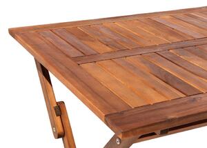 Jedálenský stôl Sasan (pre 8 osôb) (hnedá). Vlastná spoľahlivá doprava až k Vám domov. 1010136