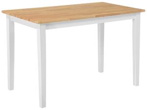 Jedálenský stôl Georgi (pre 4 osoby) (biela). Vlastná spoľahlivá doprava až k Vám domov. 1010140