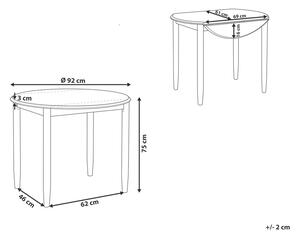 Jedálenský stôl Otranto (pre 4 osoby) (hnedá). Vlastná spoľahlivá doprava až k Vám domov. 1010168