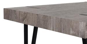 Jedálenský stôl Aden (pre 8 osôb) (tmavé drevo). Vlastná spoľahlivá doprava až k Vám domov. 1010205