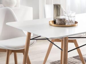 Jedálenský stôl Biondi (pre 6 osôb) (biela). Vlastná spoľahlivá doprava až k Vám domov. 1010214