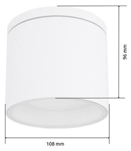 Globo 32063W - Vonkajšie stropné svietidlo ALCALA 1xGX53/11W/230V IP44