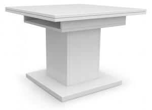 Luxusní konferenční stolek zvedací a rozkládací Pirmon Bílá
