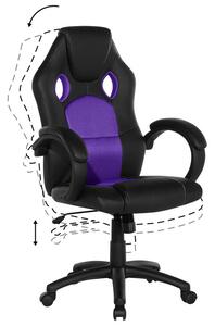 Kancelárska stolička Roast (purpurový). Vlastná spoľahlivá doprava až k Vám domov. 1011182