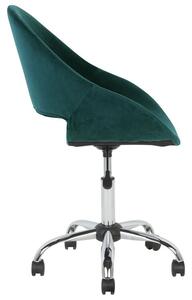 Kancelárska stolička Selno (smaragdová). Vlastná spoľahlivá doprava až k Vám domov. 1011200