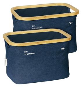 Látkové košíky v súprave 2 ks 38x26x26 cm Tom Tailor – Wenko