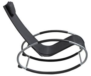 Záhradná stolička Capo (čierna). Vlastná spoľahlivá doprava až k Vám domov. 1011449