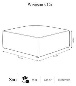 Taburet Sao 93 × 93 × 40 cm WINDSOR & CO