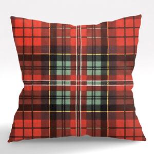 Ervi obliečka na vankúš FLANELOVÝ - Škótska kocka Tartan