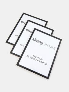 Sinsay - Fotorámik 3 pack - čierna