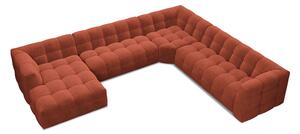 Oranžová Osemmiestna sedacia súprava Vesta 378 × 322 × 68 cm WINDSOR & CO