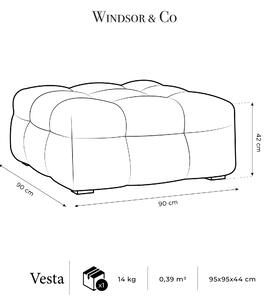 Taburet Vesta 90 × 90 × 42 cm WINDSOR & CO