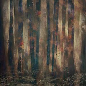 Ilustrácia Forest abstract, Nel Talen, (40 x 40 cm)