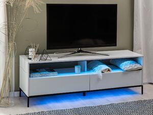 TV stolík/skrinka Serviceton (biela) (s LED). Vlastná spoľahlivá doprava až k Vám domov. 1012629