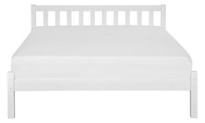 Manželská posteľ 140 cm FLORAL (biela) (s roštom). Vlastná spoľahlivá doprava až k Vám domov. 1018523