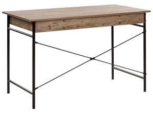 Písací stôl COSTO (120 x 60 cm) (MDF) (tmavé drevo). Vlastná spoľahlivá doprava až k Vám domov. 1018775