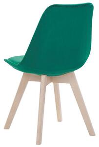 Set 2 ks. jedálenských stoličiek DOHA II (plast) (zelená). Vlastná spoľahlivá doprava až k Vám domov. 1018792