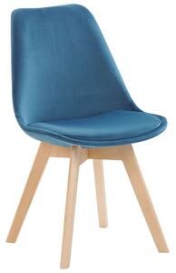 Set 2 ks. jedálenských stoličiek DOHA II (plast) (modrá). Vlastná spoľahlivá doprava až k Vám domov. 1018802
