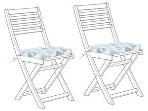 Set 2 ks. vankúšov pre záhradné stoličky FICI (modrá). Vlastná spoľahlivá doprava až k Vám domov. 1018830