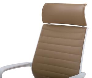 Kancelárska stolička LORD (polyester) (hnedá). Vlastná spoľahlivá doprava až k Vám domov. 1019105
