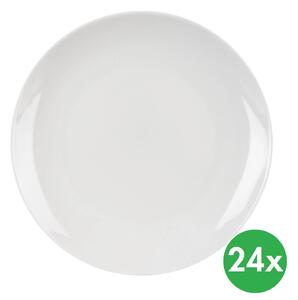 Plytký detský tanier MONA, pr. 21 cm, porcelán, 24 ks