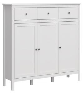 Komoda FARGE 3D3SZ - biela