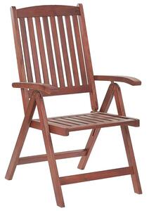 Záhradná stolička TRATORIA (drevo) (tmavé drevo). Vlastná spoľahlivá doprava až k Vám domov. 1019144