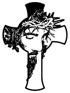 KMDESING | Drevený kríž s Ježišom