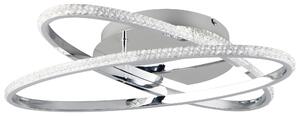 STROPNÉ LED SVIETIDLO, 58/58/9 cm - Interiérové svietidlá