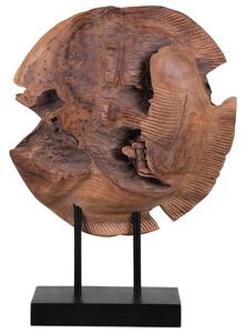 Dekoratívna figúrka PISH 41 cm (drevo) (svetlé drevo). Vlastná spoľahlivá doprava až k Vám domov. 1018680