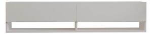 Biely TV stolík 141x31x30 cm Arges – Kalune Design
