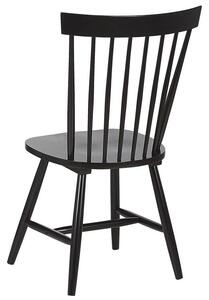Set 2 ks. jedálenských stoličiek Bargo (čierna). Vlastná spoľahlivá doprava až k Vám domov. 1035624