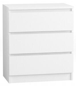 Komoda 70/3 cm Biela