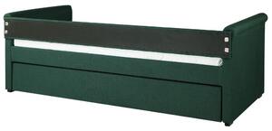 Rozkladacia posteľ 80 cm LISABON (s roštom) (zelená). Vlastná spoľahlivá doprava až k Vám domov. 1022717