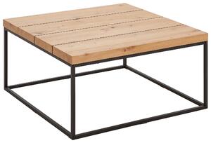 KONFERENČNÝ STOLÍK, čierna, farba duba, kov, kompozitné drevo, 80/40/80 cm P & B - Stolíky do obývačky, Online Only